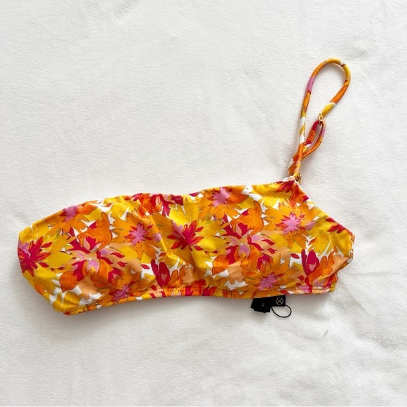 ViX Lowana Mustard Ana Bandeau Top - Picture 2 of 5